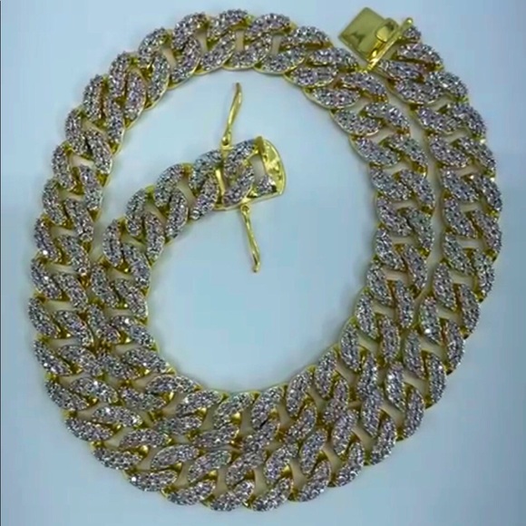 Free appraisal custom made Men’s real diamond Miami Cuban link chain. Not Cz WOW - Picture 6 of 9